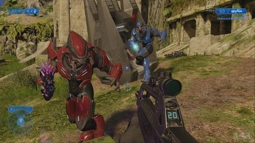 Screenshot from Halo