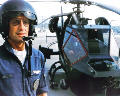 Iconic Blue Thunder Helicopter from the 1983 Movie