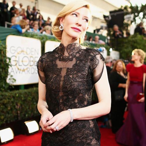 Cate Blanchett Says Golden Globes Are "Sweaty" Like a "Mosh Pit"