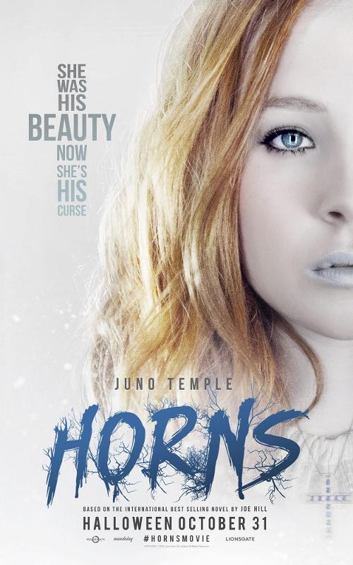 Juno Temple Horns Poster