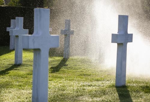 World War I Flanders Field American Cemetery in Waregem