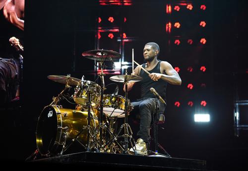 Singer, Dancer, Drummer? Usher Puts Talents on Display During Live Stream