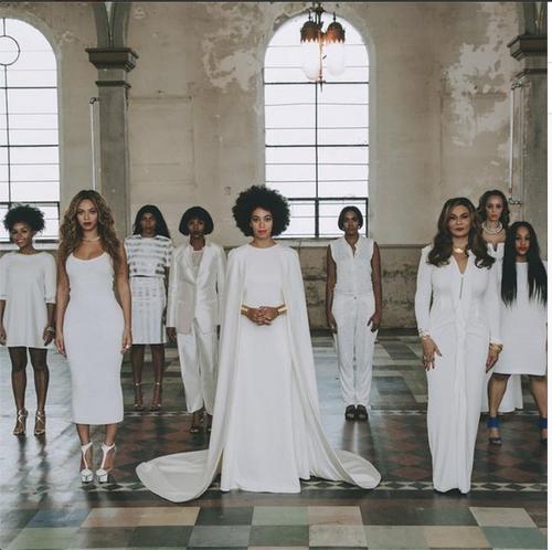 Solange Breaks All the Fashion Rules at Her Wedding