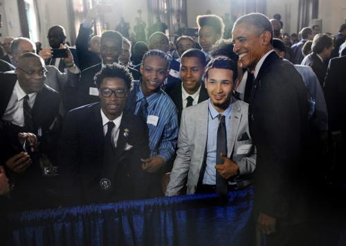 Obama: Investing in minority men is not ‘charity,’ it’s lucrative