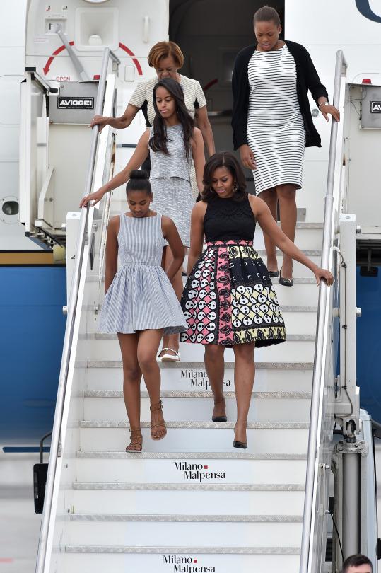 Sasha & Malia Obama Are the Coolest American Girls in Italy