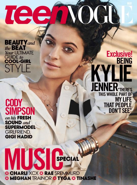 Kylie Jenner Lands the May Teen Vogue Cover