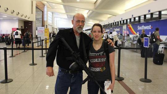 Is it OK to Bring a Loaded Rifle into an Airport? This Guy Did It