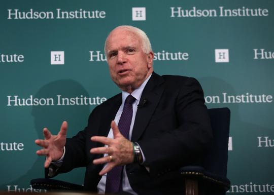 John McCain on kids today: You go, guys