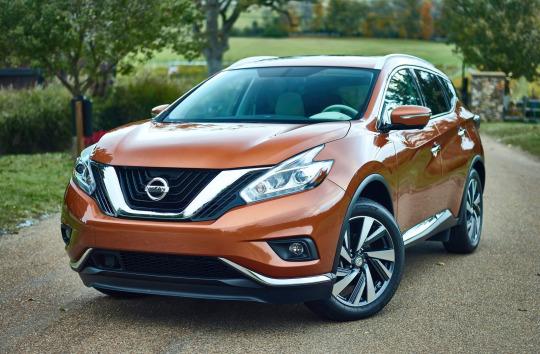 Nissan murano primary competitors #5