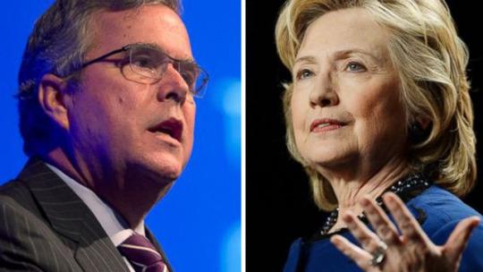 Florida faceoff: Clinton and Bush offer stark contrast in strategies