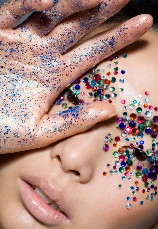 Celebrity Makeup Artist Nick Barose on EDC Glitter Makeup