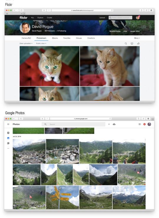 The Pogue Review: Flickr vs. Google Photos — Which Free Photo App Is Better?