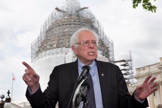 An unconventional campaign launch for an unconventional candidate: Sanders 2016