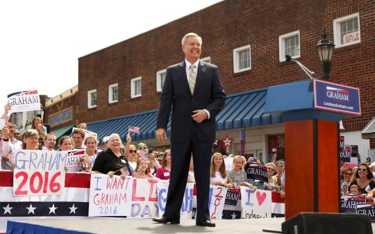 Lindsey Graham announces presidential candidacy, highlighting his personal story