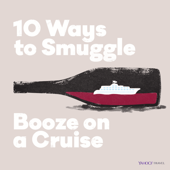 10 Ways to Smuggle Booze on a Cruise