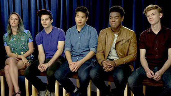 The Cast of The Maze Runner Is Interviewed at Seacrest Studios In Atlanta