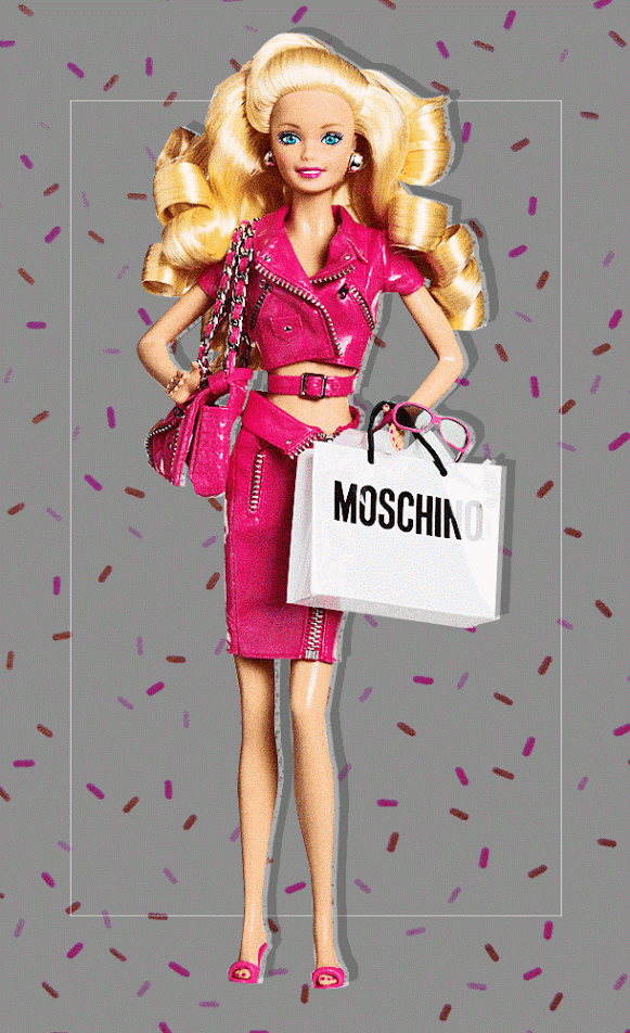 Fabulous Barbies Dressed in Moschino Are Coming to a Toy Store Near You