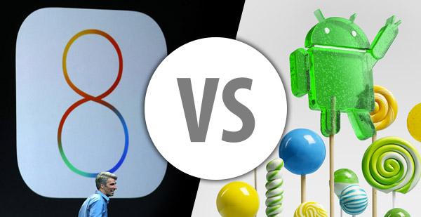 Apple’s iOS 8 vs. Android Lollipop: Which Mobile OS is King?