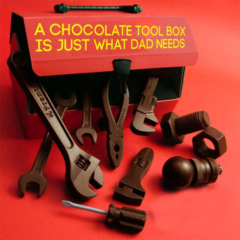 A Chocolate Tool Box is Just What Dad Needs