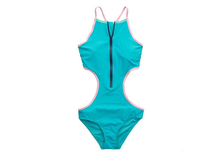 Aerie Cross-Back One-Piece Swimsuit | 10 Under $25: One-Piece Swimsuits