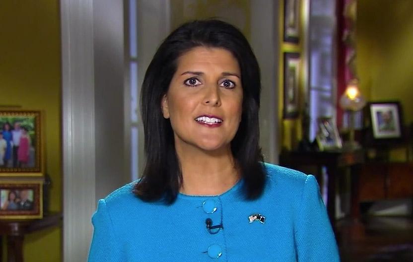 Nikki Haley burned Donald Trump in her SOTU response