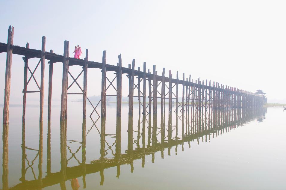 U Bein Bridge, Myanmar