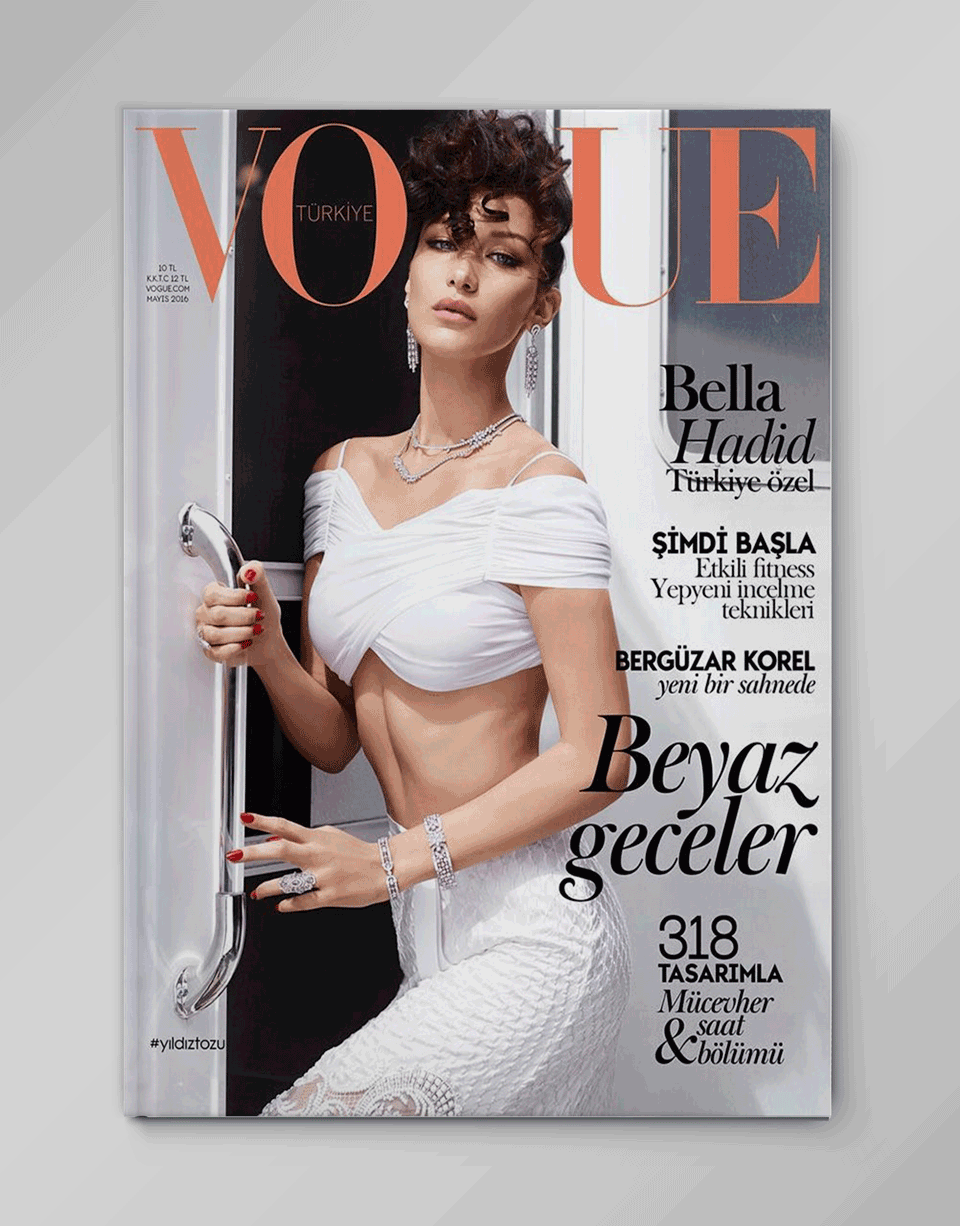 Bella Hadid Covers 'Vogue Italia' on a Horse