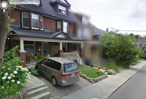 Image of house blurred out