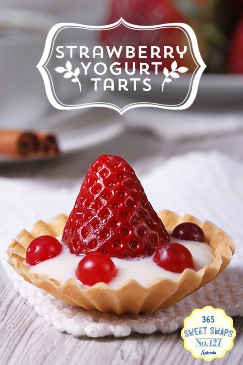 Springy Strawberry Yogurt Tarts