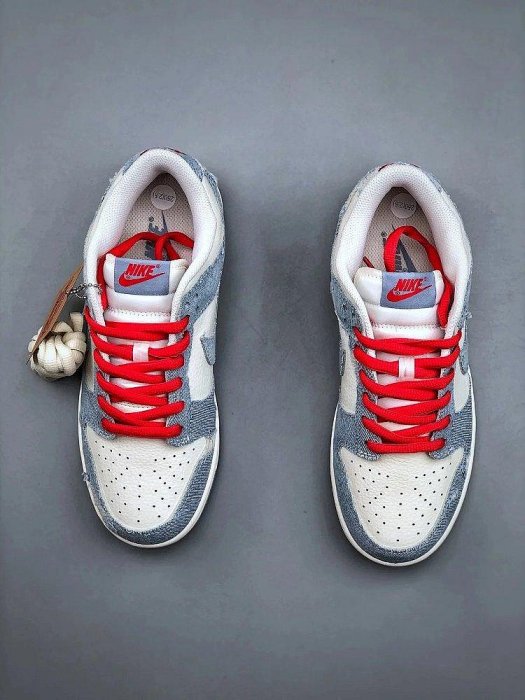 【阿明運動館】耐克 Nike SB Dunk Low x Levi‘s 牛仔破洞 李維