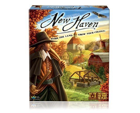 【陽光桌遊世界】(免運) New Haven 新天地 德國桌上遊戲 Board Game