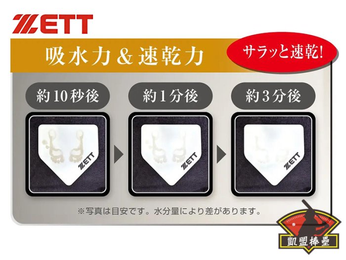 【凱盟棒壘】ZETT 日本進口 棒球迷必備 本壘板造型 珪藻土地墊 限量販售