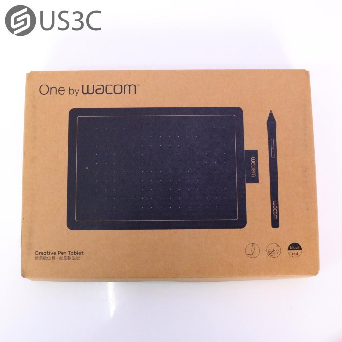 【US3C-小南門店】【全新未拆】Wacom One by Wacom CTL-472/K0-F 繪圖板 手寫板 2048壓階 相容Windows/MacOS