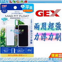 【魚店亂亂賣】五味 GEX 兩用超強力浮力刷 超強力雙面設計 除藻刷 魚缸刷 強力磁刷 魚缸清潔刷 QB-137日本