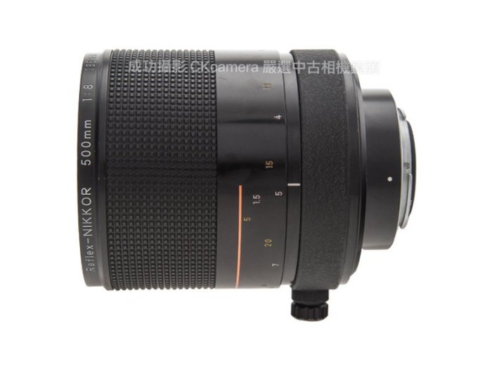 成功攝影 Nikon Reflex Nikkor 500mm F8 橘線版 中古二手 望遠反射鏡 甜甜圈散景 保固七天 500/8