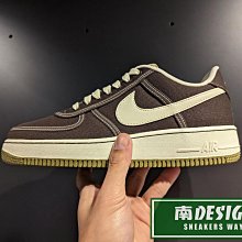 南🔥2024 2月 NIKE Air Force 1 '07 PRM 經典 緩震 復古 男款 棕 CI9349-201