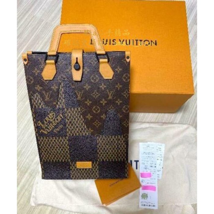 Louis+Vuitton+Nigo+Mini+Tote+Bag+N40355+Monogram+Damier+Virgil+