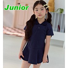 JS~JL ♥洋裝(NAVY) UEO-2 24夏季 UEO240410-179『韓爸有衣正韓國童裝』~預購