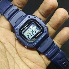 南◇2021 3月 CASIO 卡西歐 鬧鈴LED 背光照明 防水50米 W-218H-2A 藍色 電子錶 手錶 數字錶