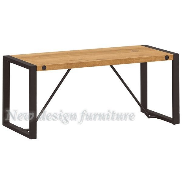 【N D Furniture】台南在地家具-工業風防蛀木心板木紋100cm長板凳/長椅MC