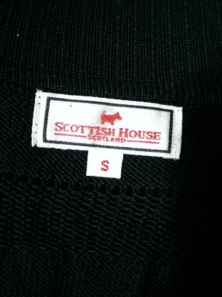 scottish house 黑色造型上衣(A22)