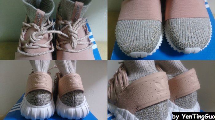 【正品現貨23】Adidas Tubular DOOM PK編織 BB2390粉紅白 PINK 針織襪套 女 3M反光 黑SHADOW EQT BB2322