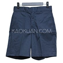 【高冠國際】DICKIES 42234 Traditional Flat Front Short 深藍 短褲 工作 膝上