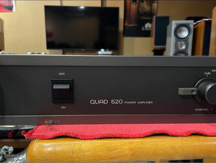 QUAD 520 BBC專業後級 絕美 一年保 送訂做線材