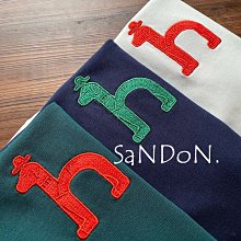 SaNDoN x『HAZZYS』經典細緻刺繡設計新配色立體刺繡短TEE 240501