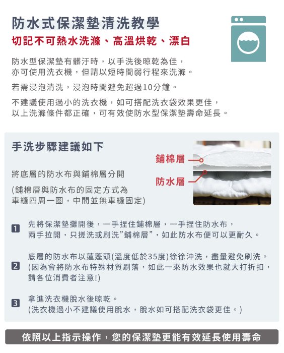 【100%精梳純棉_杜邦防水鋪棉保潔墊】床邊故事+台灣製/可客製_精梳棉國際杜邦防水處理_雙人特大6*7尺_床包/平單式