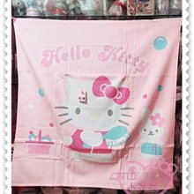 ♥小花花日本精品♥Hello Kitty 浴巾兒童浴巾純棉浴巾站姿蝴蝶結小兔子小花朵粉色台灣製 34004609