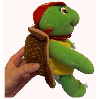 Franklin the Turtle 二手古董絕版玩偶、迪士尼玩偶