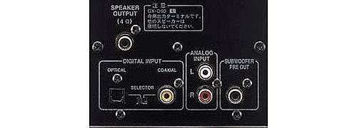 日本絕版ONKYO GX-D90 黑色高級音響喇叭支援光纖/同軸數位輸入2.0聲道