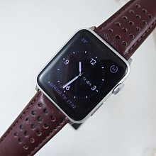 【蘋果錶帶家】蘋果各代用 apple watch『6mm加厚』38/40/41 42/44/45mm柔軟山羊皮鋼扣表帶